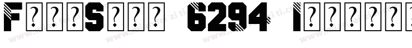 FangSong 6294 Identity H字体转换